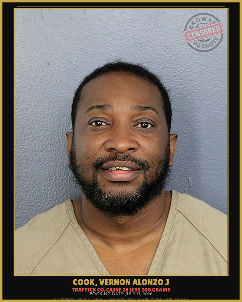 Vernon Alonzo J Cook