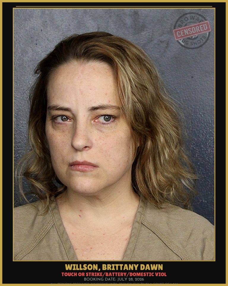 Brittany Dawn Willson previous Broward arrest