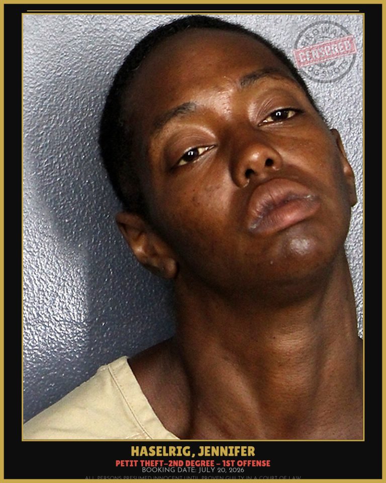 Jennifer Haselrig previous Broward arrest