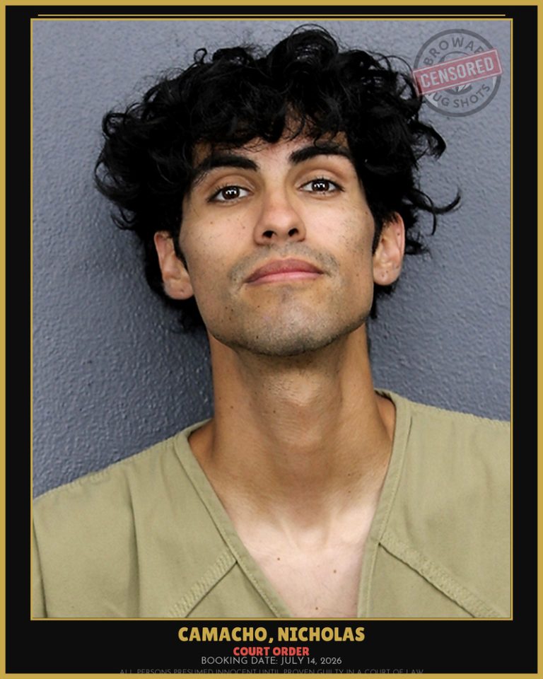 Nicholas Camacho previous Broward arrest
