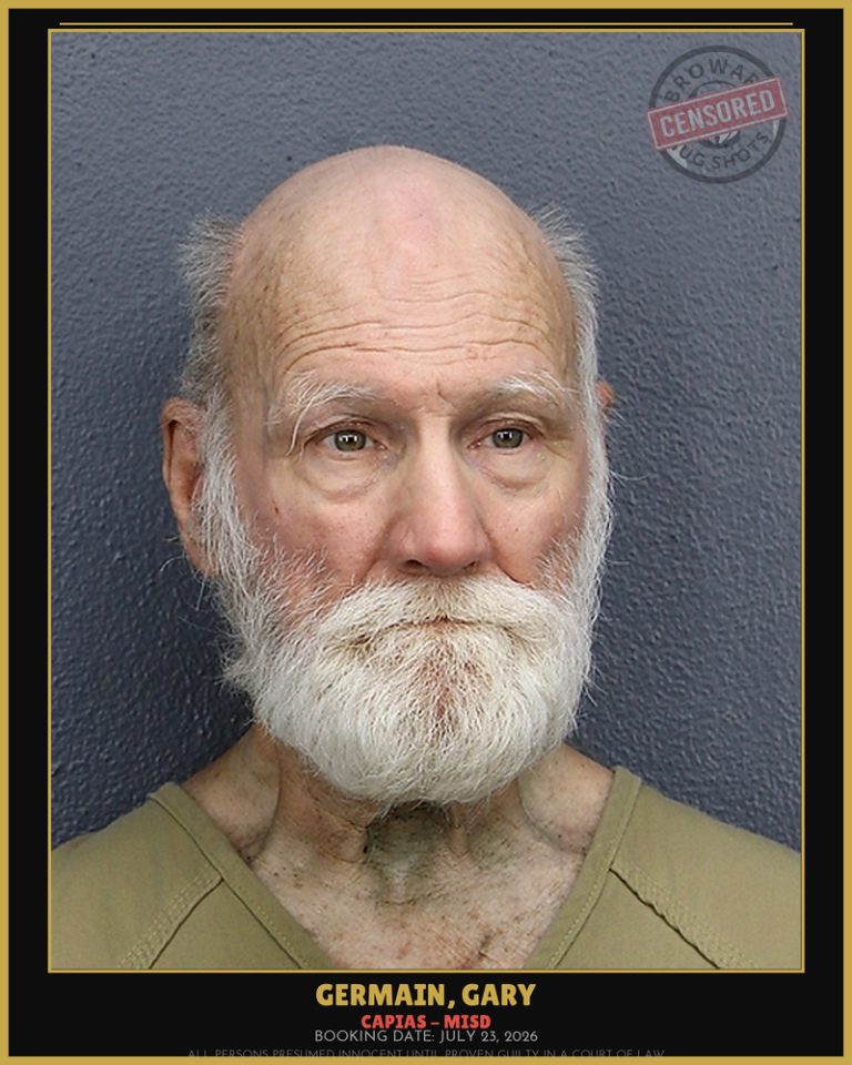 Gary Germain previous Broward arrest