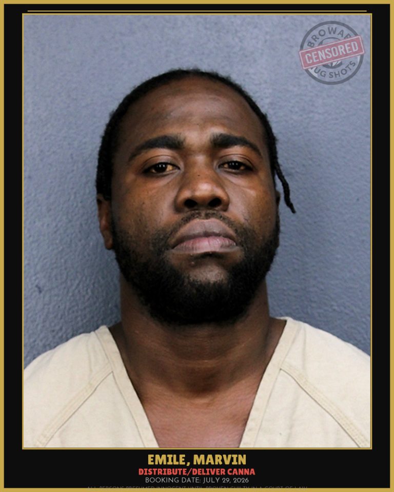 Marvin Emile previous Broward arrest