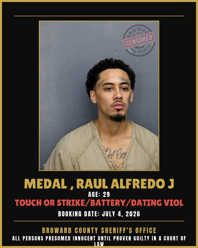 Raul Alfredo J Medal