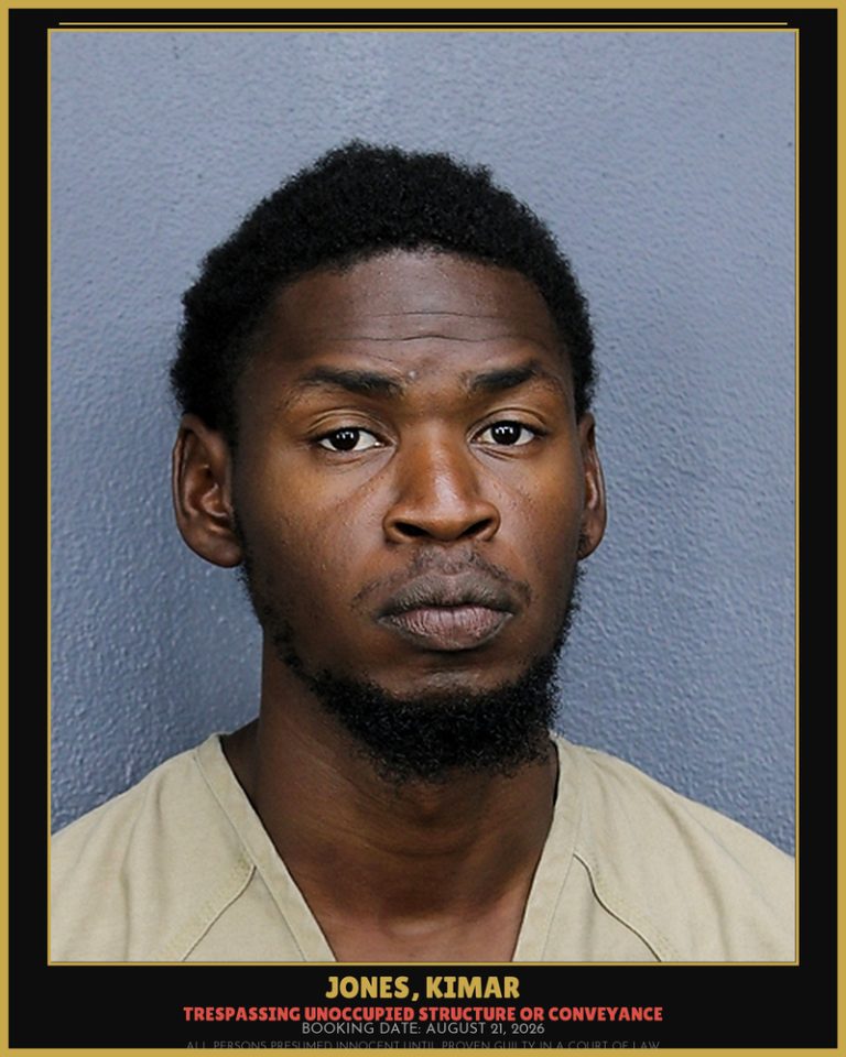 Kimar Jones previous Broward arrest