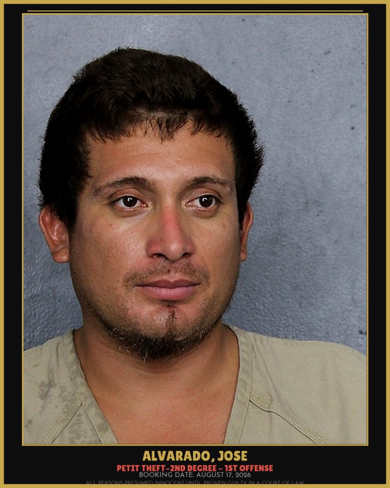 Jose Alvarado previous Broward arrest