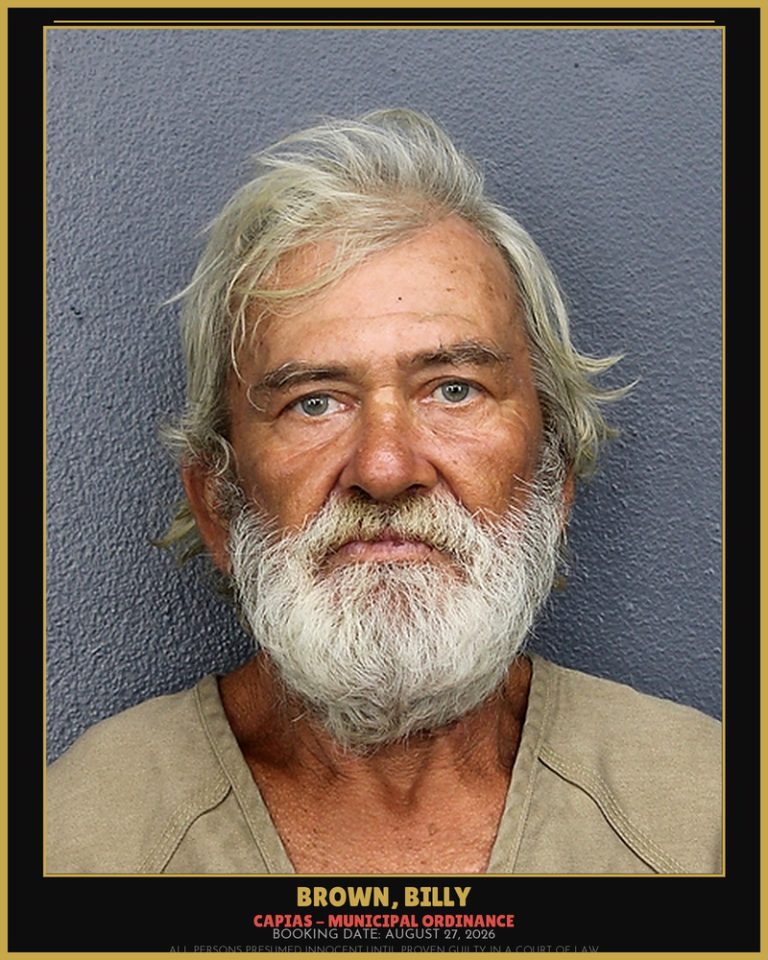 Billy Brown previous Broward arrest