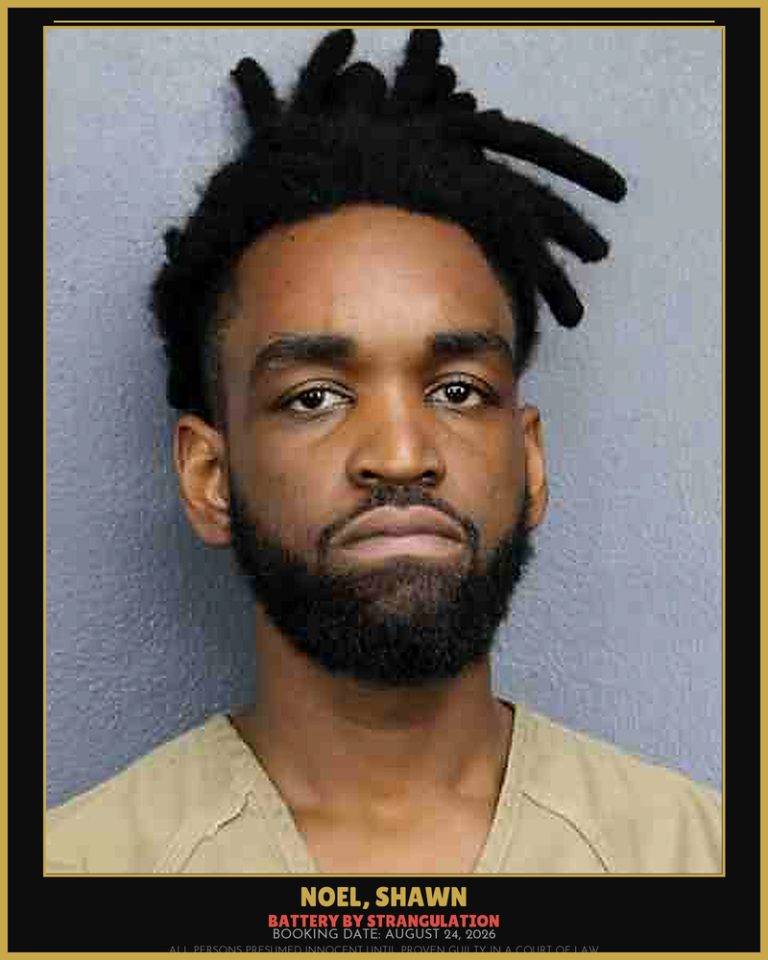 Shawn Noel previous Broward arrest