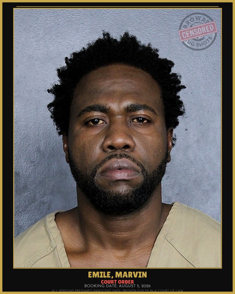 Marvin Emile previous Broward arrest