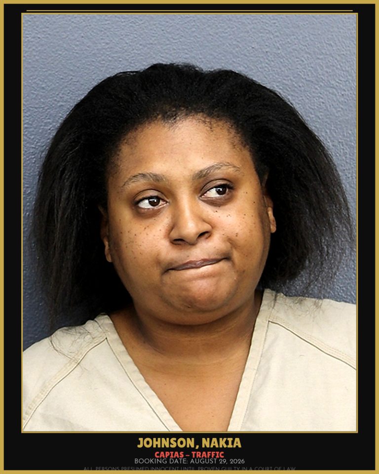 Nakia Johnson previous Broward arrest