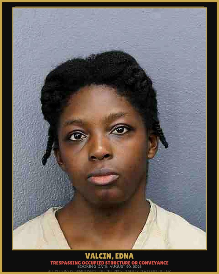 Edna Valcin previous Broward arrest