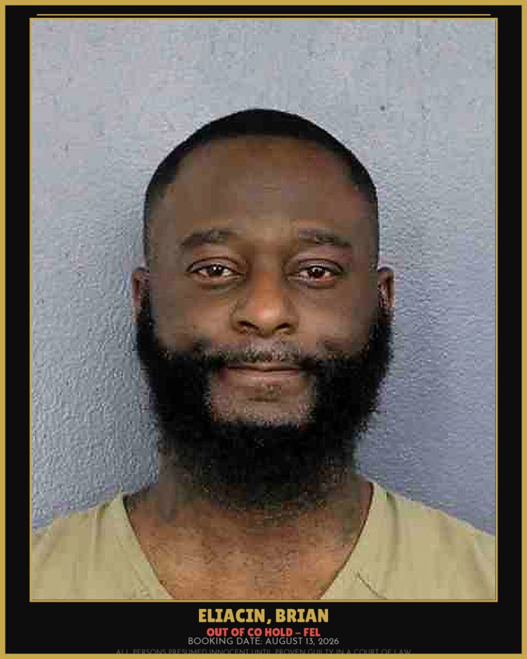 Brian Eliacin previous Broward arrest
