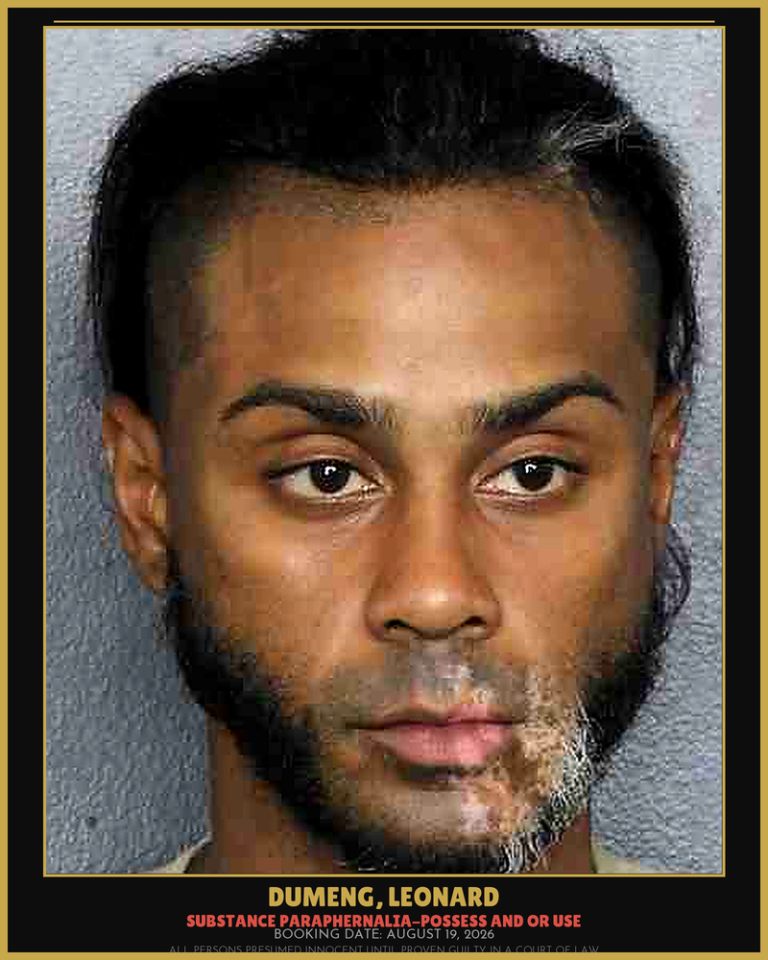 Leonard Dumeng previous Broward arrest