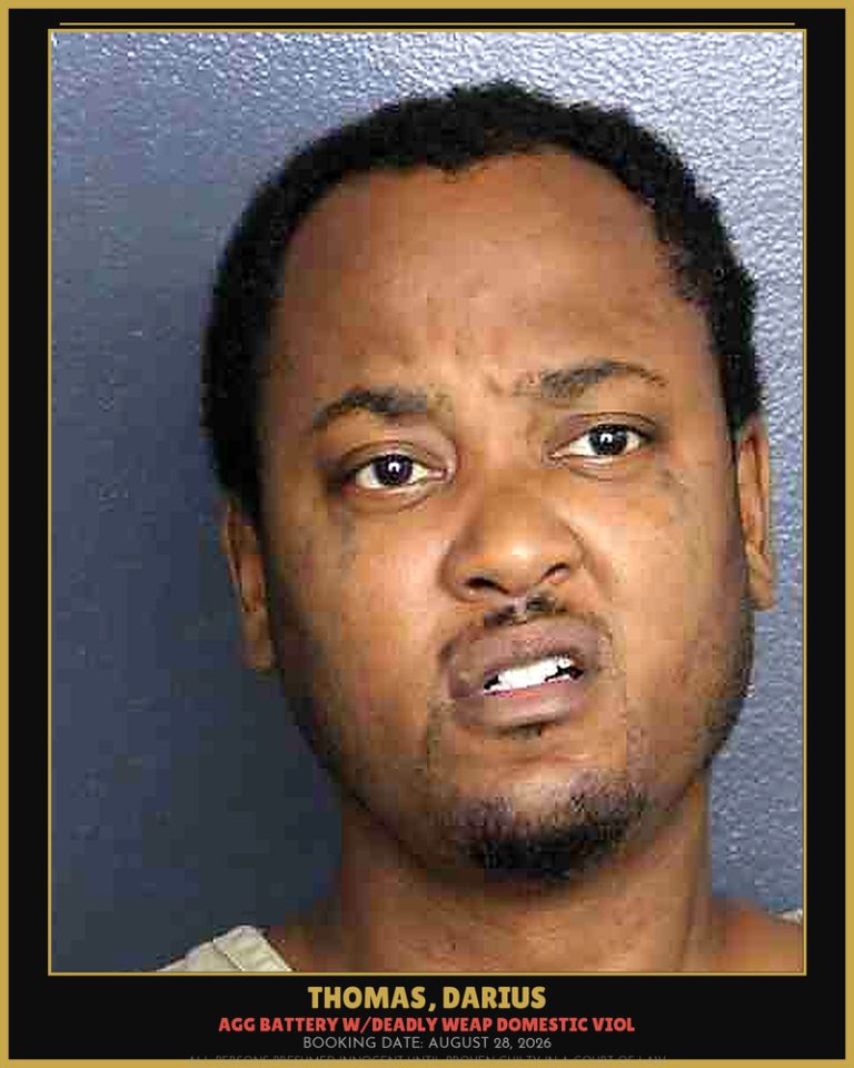 Darius Thomas previous Broward arrest