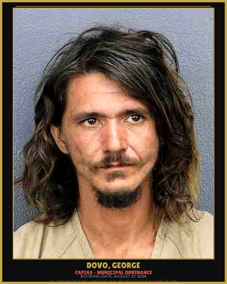 George Dovo previous Broward arrest