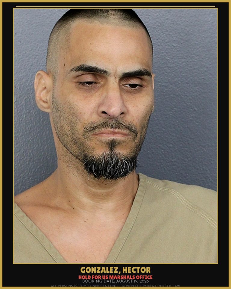 Hector Gonzalez previous Broward arrest