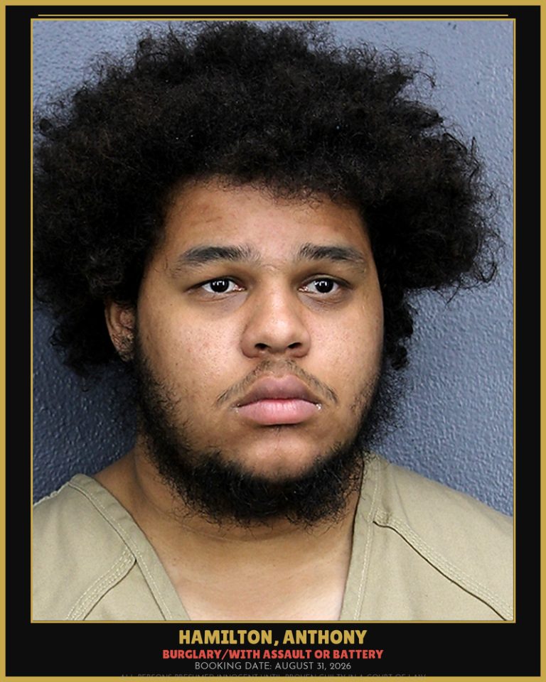 Anthony Hamilton previous Broward arrest