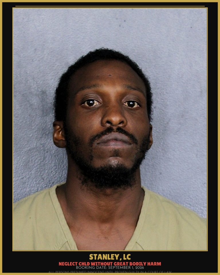 Lc Stanley previous Broward arrest