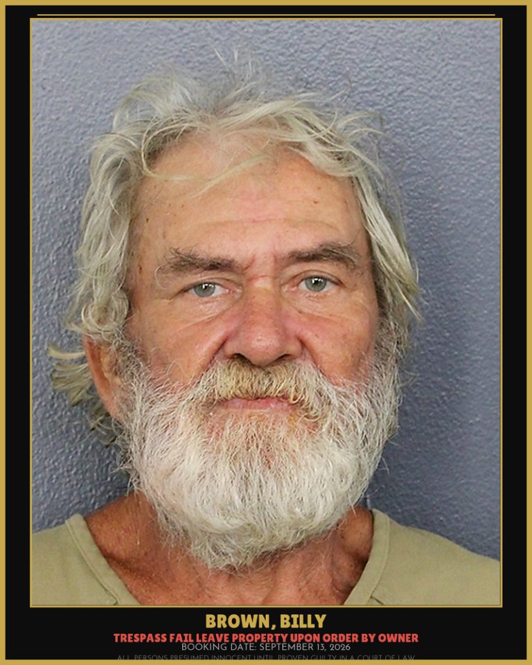 Billy Brown previous Broward arrest
