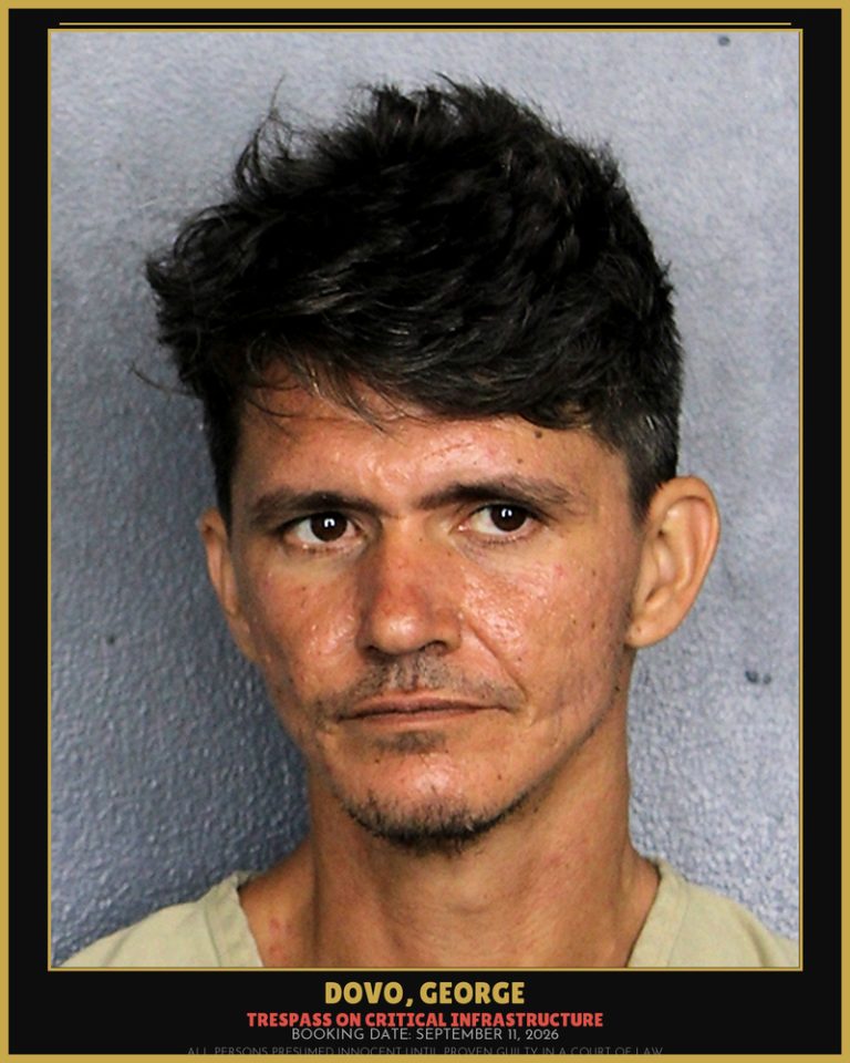 George Dovo previous Broward arrest