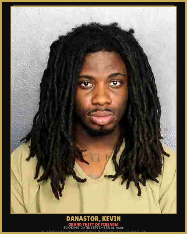 Kevin Danastor previous Broward arrest