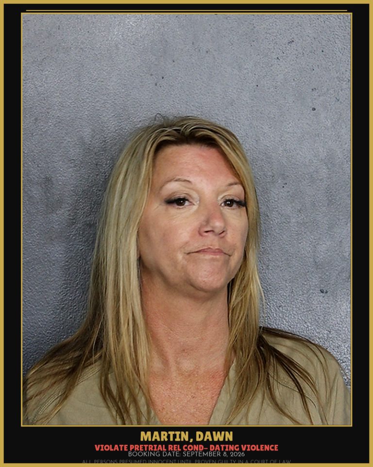Dawn Martin previous Broward arrest