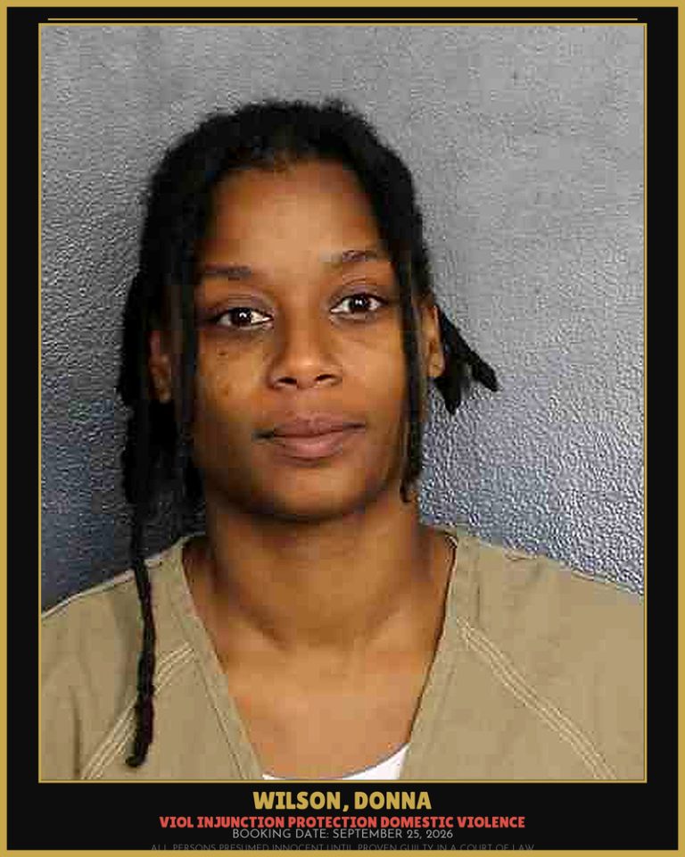 Donna Wilson previous Broward arrest