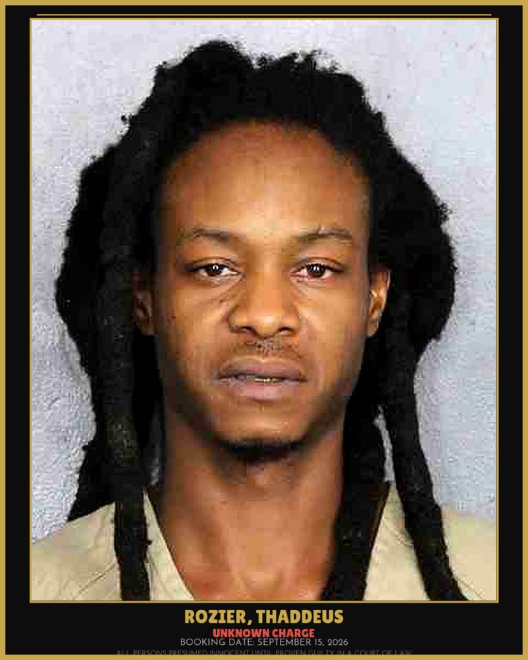 Thaddeus Rozier previous Broward arrest