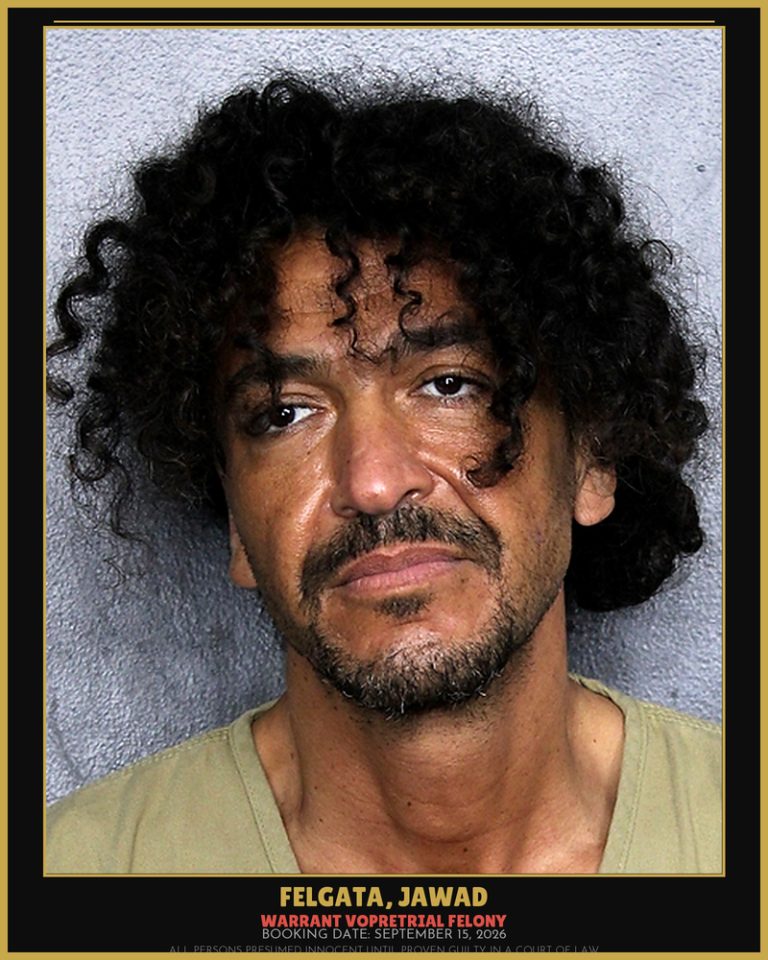 Jawad Felgata previous Broward arrest
