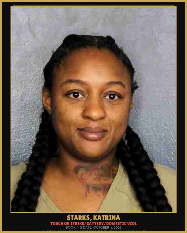 Katrina Starks previous Broward arrest