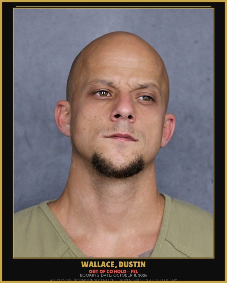 Dustin Wallace previous Broward arrest