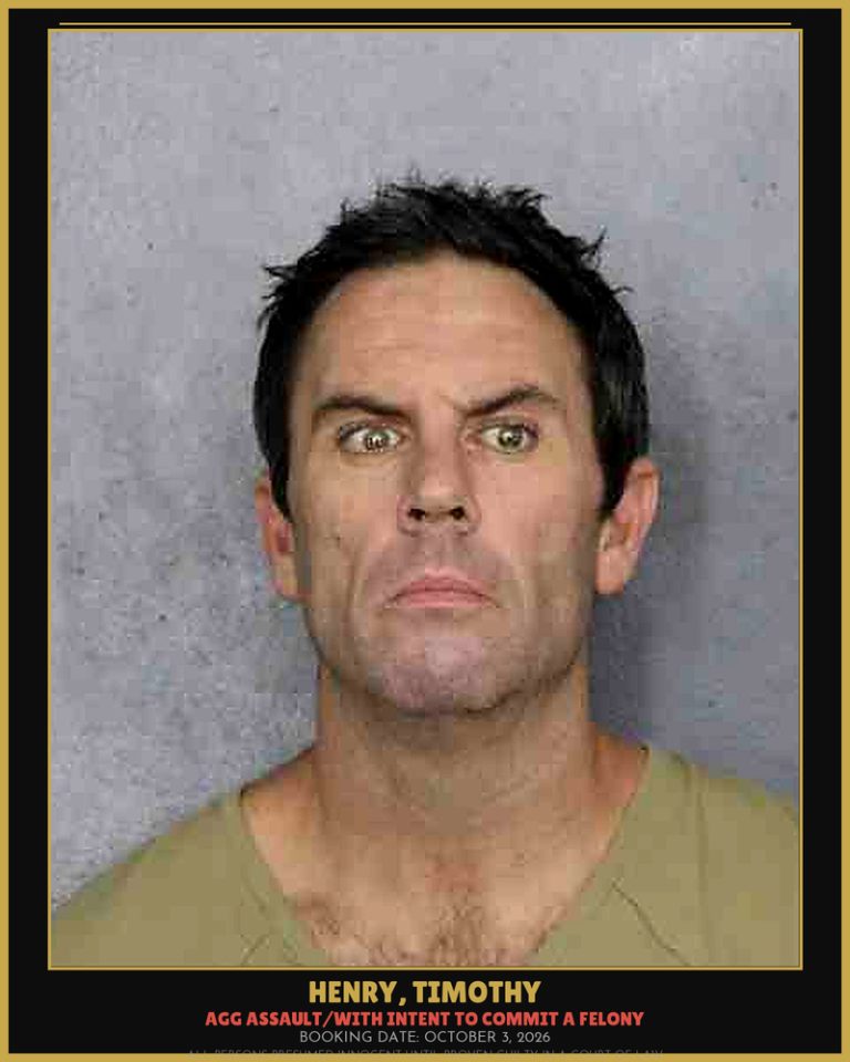 Timothy Henry previous Broward arrest