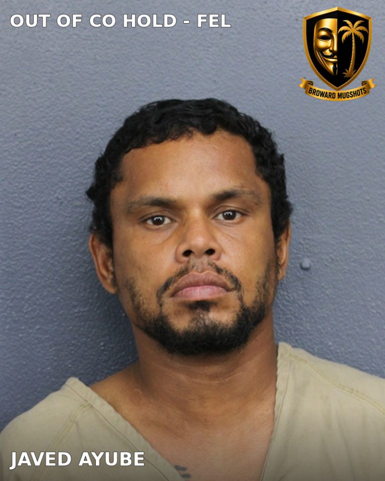 Javed Ayube previous Broward arrest