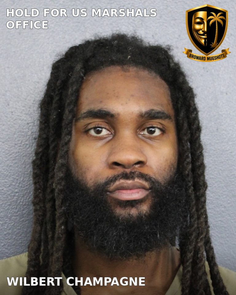 Wilbert Champagne previous Broward arrest