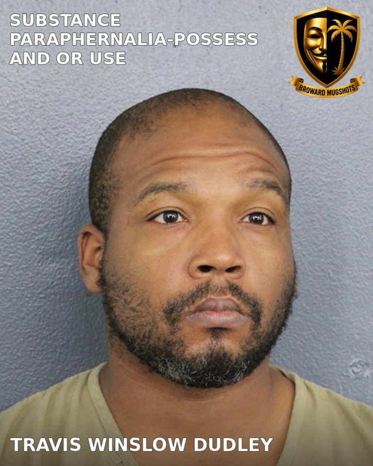 Travis Winslow Dudley previous Broward arrest