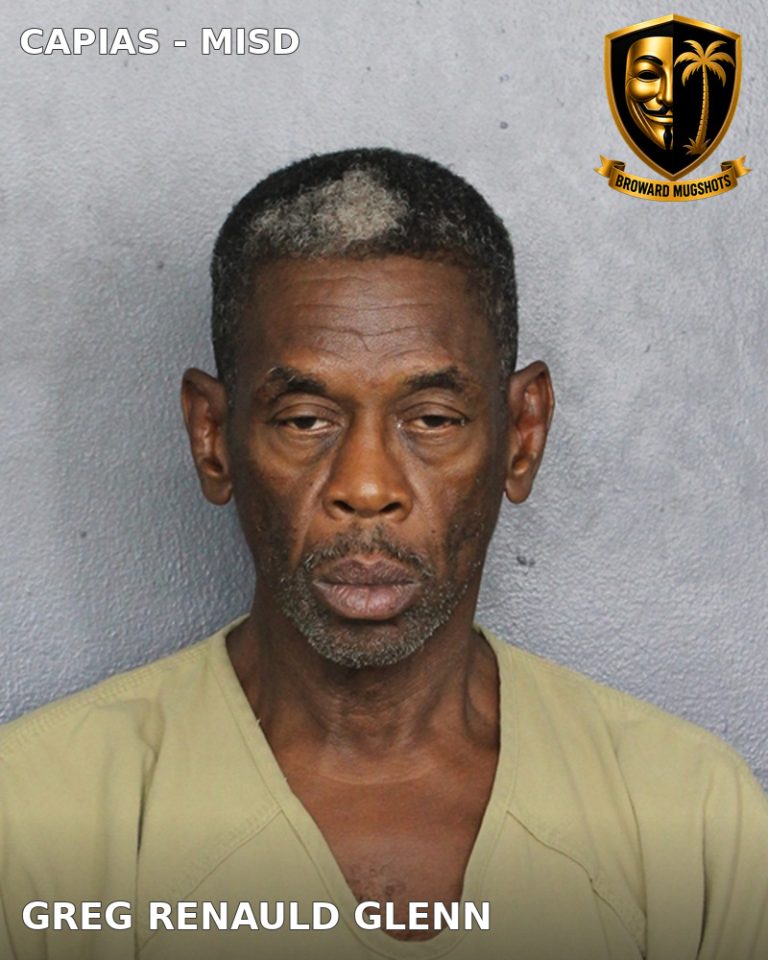 Greg Renauld Glenn previous Broward arrest