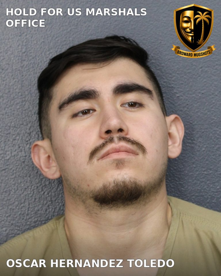 Oscar Hernandez Toledo previous Broward arrest