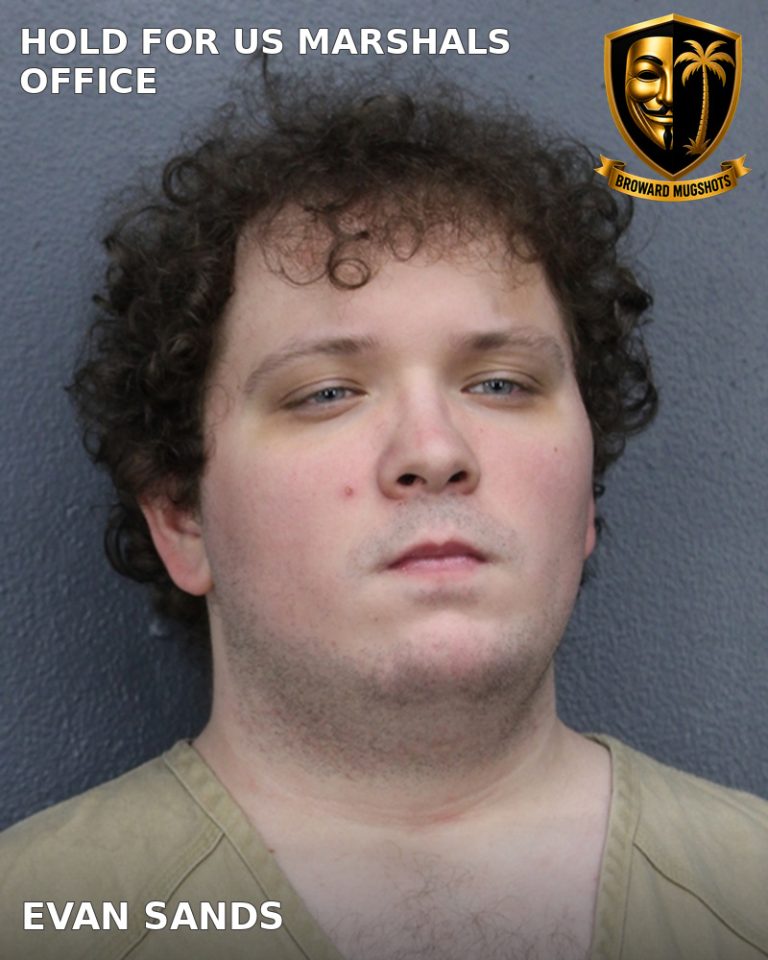 Evan Sands previous Broward arrest