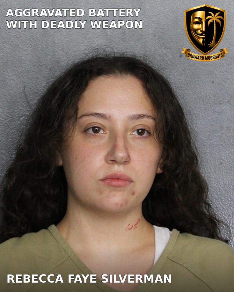 Rebecca Faye Silverman previous Broward arrest