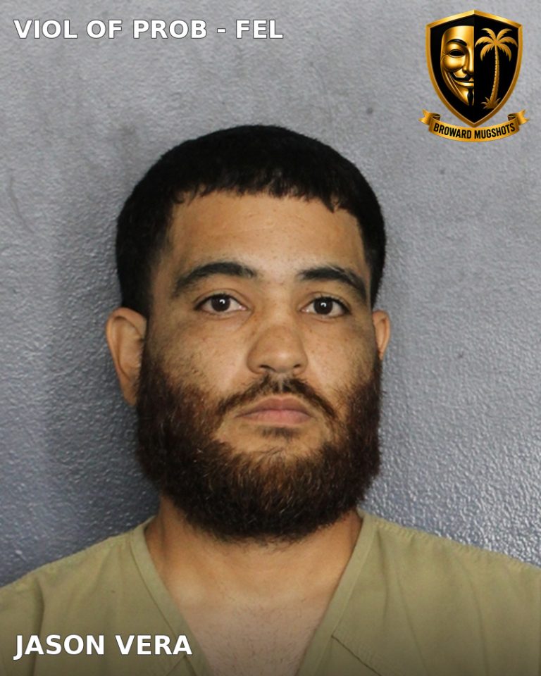 Jason Vera previous Broward arrest