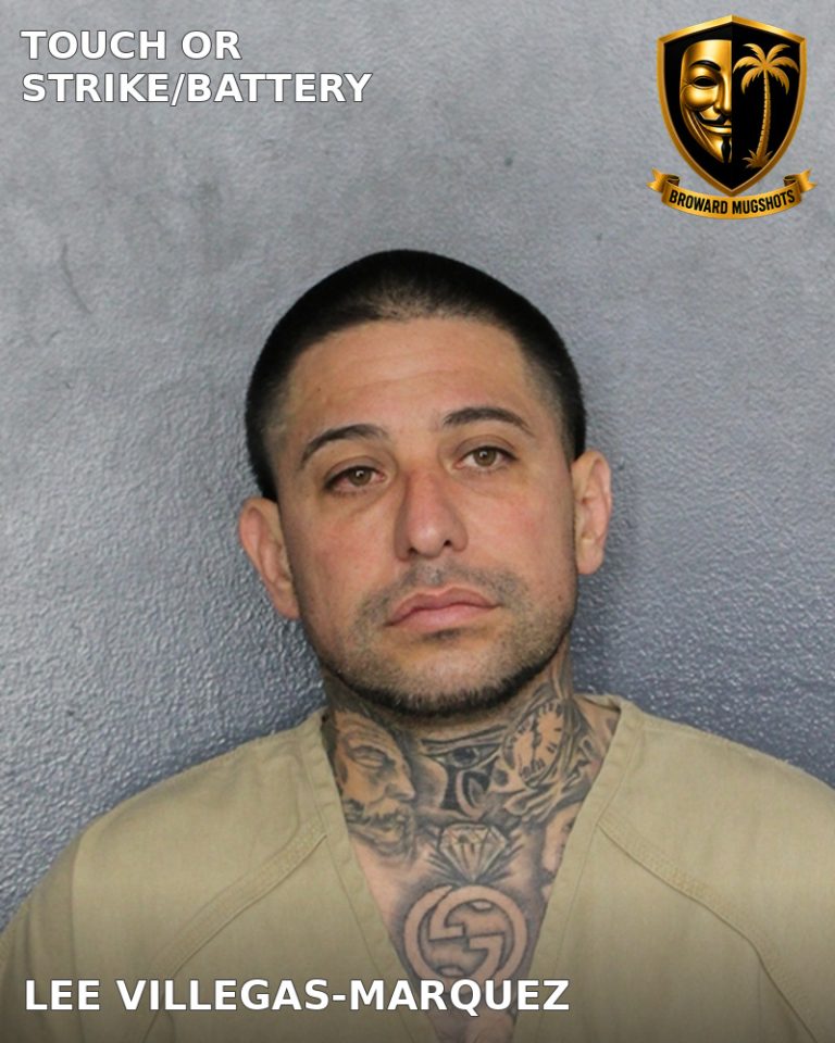 Lee Villegas-Marquez previous Broward arrest