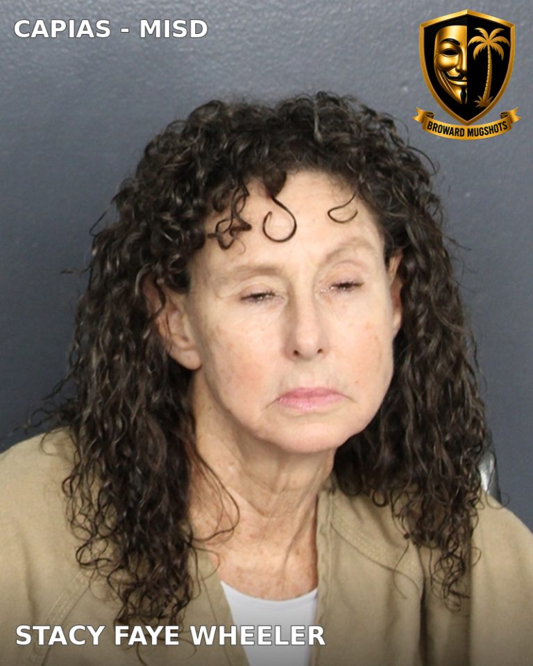 Stacy Faye Wheeler previous Broward arrest